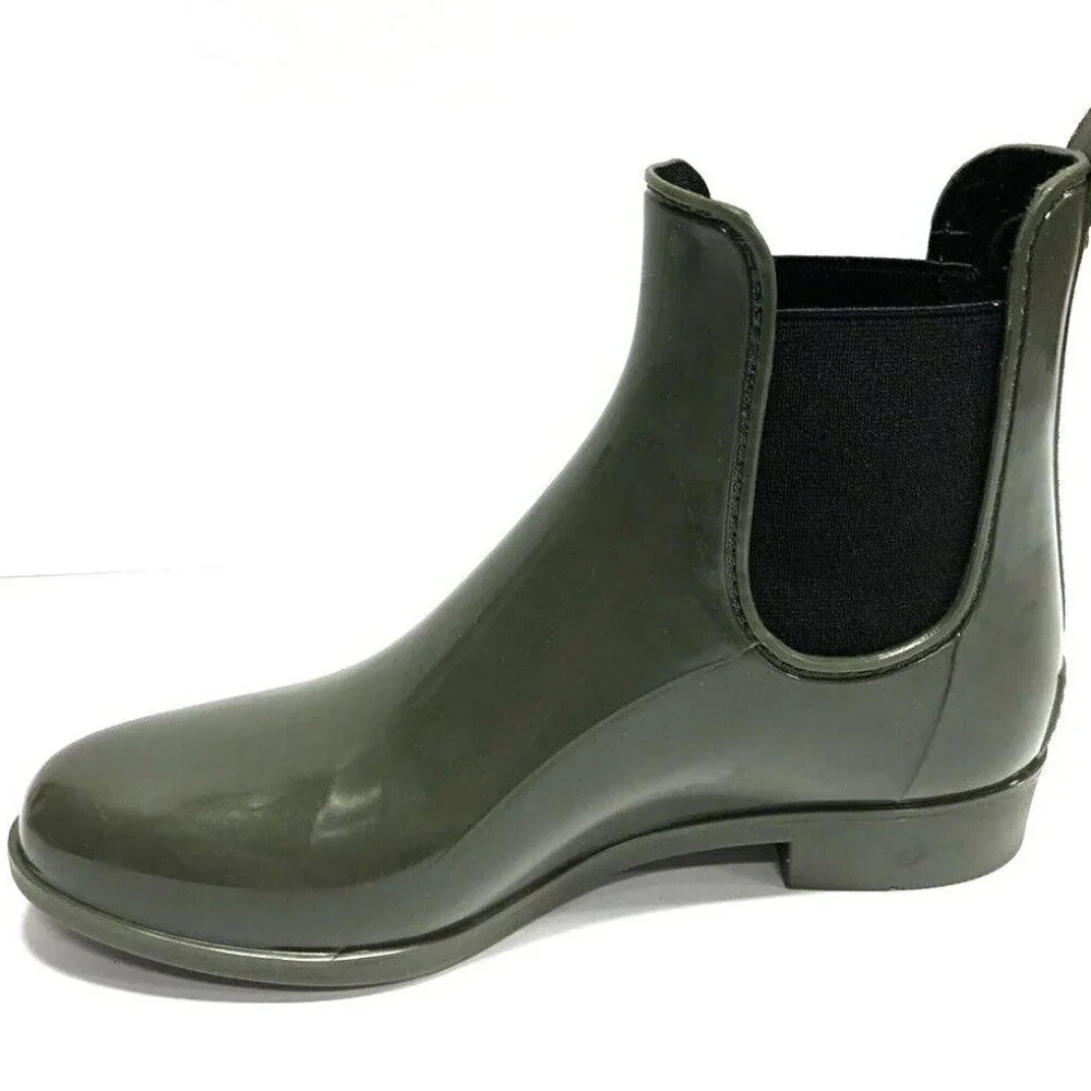 Sam Edelman Women’s Tinsley, Rain Boot-Moss Green, Size 6M.